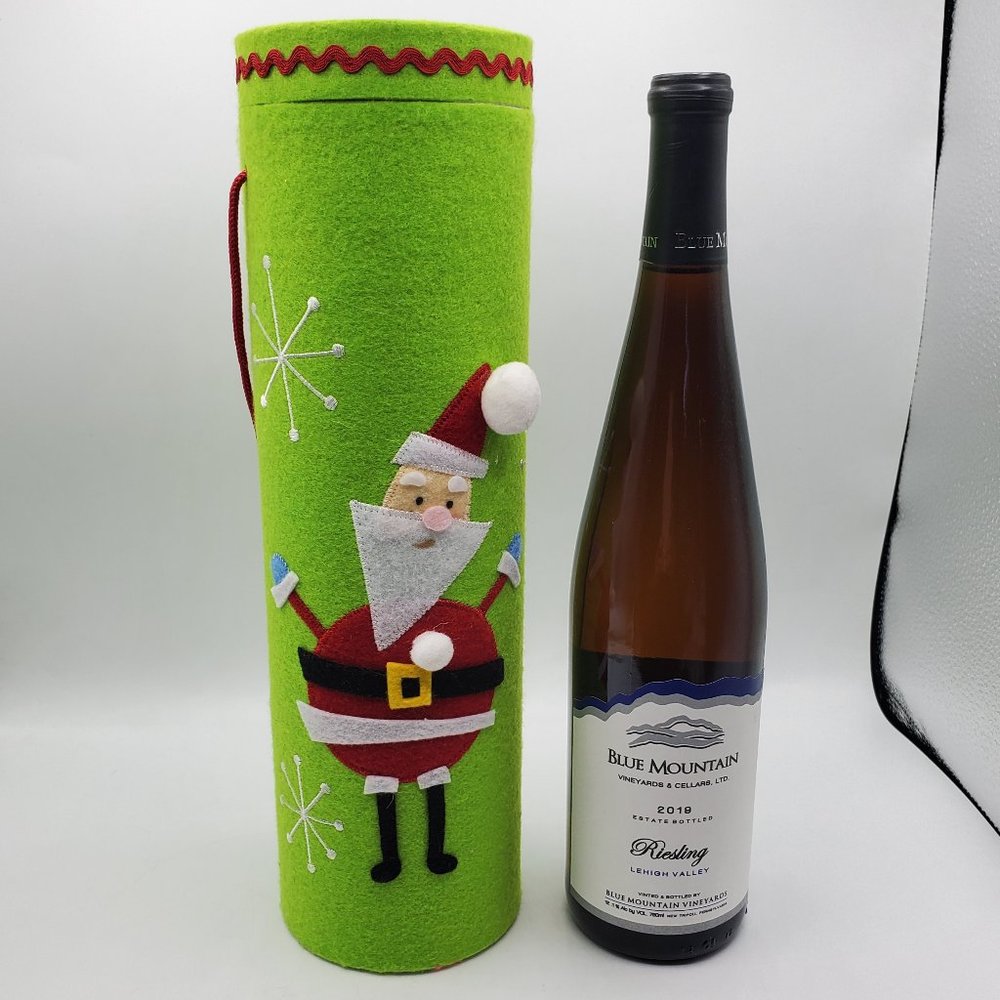 HANDMADE CHRISTMAS SANTA WINE HOLDER